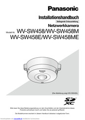 Panasonic WV-SW458 Installationshandbuch