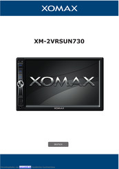 Xomax XM-2VRSUN730 Bedienungsanleitung