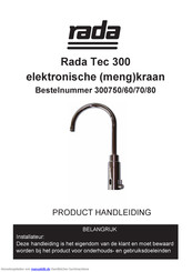 RADA Tec 300 Handbuch