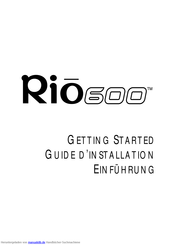 Diamond Rio600 Einführung