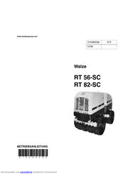 WACKER Group RT 56-SC Betriebsanleitung