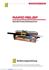 Rapid Relief RT1000 Bedienungsanleitung