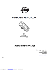 ADJ Pinpoint go color Bedienungsanleitung