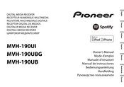 Pioneer MVH-190UB Bedienungsanleitung