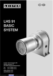 Leister LHS 91 BASIC Bedienungsanleitung