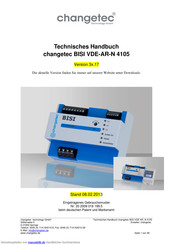 Changetec BISI VDE-AR-N 4105 Technisches Handbuch
