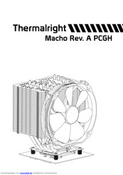Thermalright Macho Rev. A PCGH Installationsanleitung