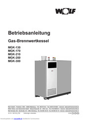 Wolf MGK-210 Betriebsanleitung