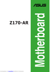 Asus Z170-AR Handbuch
