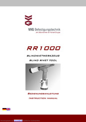 VVG RR1000 Bedienungsanleitung