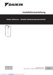 Daikin EHVZ08S18CB Installationsanleitung