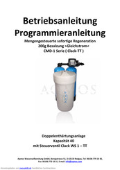 Aqmos CMD-1 Serie Betriebsanleitung