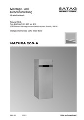Viessmann Satag Natura 200-A Montageanleitung