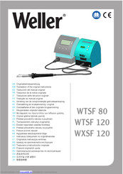 Weller WTSF 80 Originalbetriebsanleitung