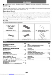 Sharp XL-HF301PH Handbuch