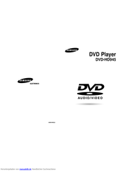 Samsung DVD-HD945 Handbuch