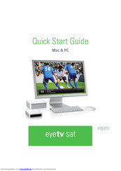 Elgato eyetv sat Schnellstartanleitung