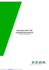 Keba KeContact P20 Installationshandbuch