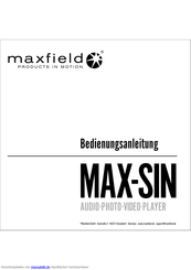 maxfield MAX-SIN Bedienungsanleitung