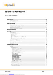 telpho 10 Handbuch