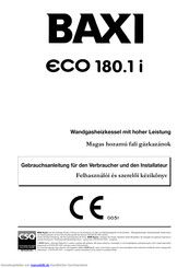 Baxi ECO 180.1 i Gebrauchsanleitung