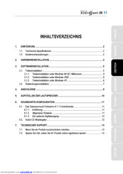 Hercules Gamesurround fortissimo iii 7.1 Handbuch