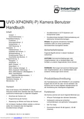 Interlogix UVD-XP4DNR-P Benutzerhandbuch