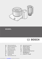 bosch MOM6N Serie Gebrauchsanleitung