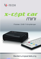 X4-TECH X-CEPT CAR Mini Bedienungsanleitung