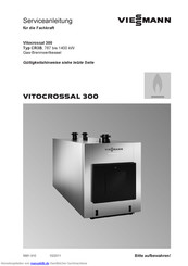 Viessmann Vitocrossal 300 CR3B Serviceanleitung