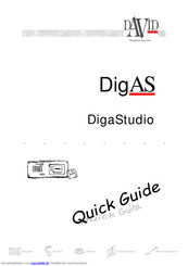 DAVID DigAS DigaStudio Handbuch