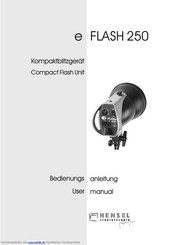 Hensel eFLASH 250 Kompakt Bedienungsanleitung