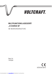VOLTCRAFT V-CHARGE 50 Bedienungsanleitung