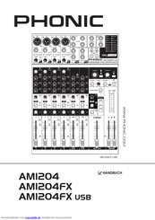Phonic AM1204FX Handbuch