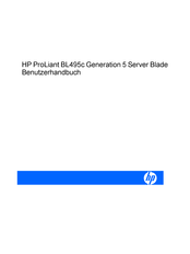 HP ProLiant BL495c G5 Benutzerhandbuch