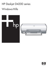 HP Deskjet D4200 series Benutzerhandbuch