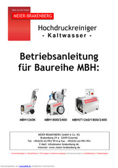 MEIER-BRAKENBERG MBHST1260 Betriebsanleitung