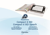 Optelec Compact 6 HD Bedienungsanleitung