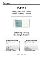 Doepke Dupline DBM 1 Bedienungsanleitung