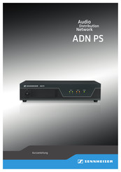 Sennheiser ADN PS Kurzanleitung