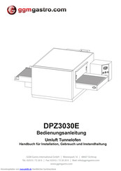 GGMgastro DPZ3030E Bedienungsanleitung