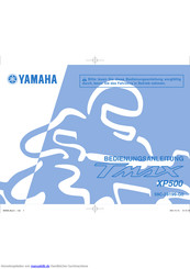 Yamaha TMAX XP500 Bedienungsanleitung