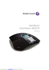 Alcatel-Lucent OmniTouch 4135 IP Handbuch