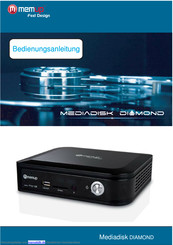 MEMUP Mediadisk DIAMOND Bedienungsanleitung