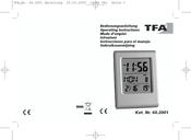TFA 60.2001 Bedienungsanleitung