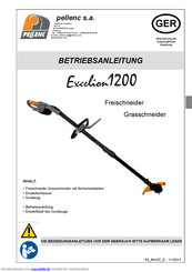 pellenc Excelion 1200 Betriebsanleitung