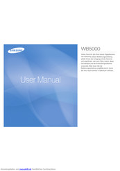 Samsung WB5000 Handbuch