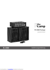 thomann the t.amp PA 4080 Package Bedienungsanleitung