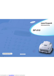 Samsung SF-515 Bedienungsanleitung