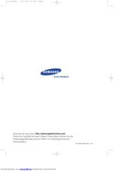 Samsung SF-3000T Bedienungsanleitung